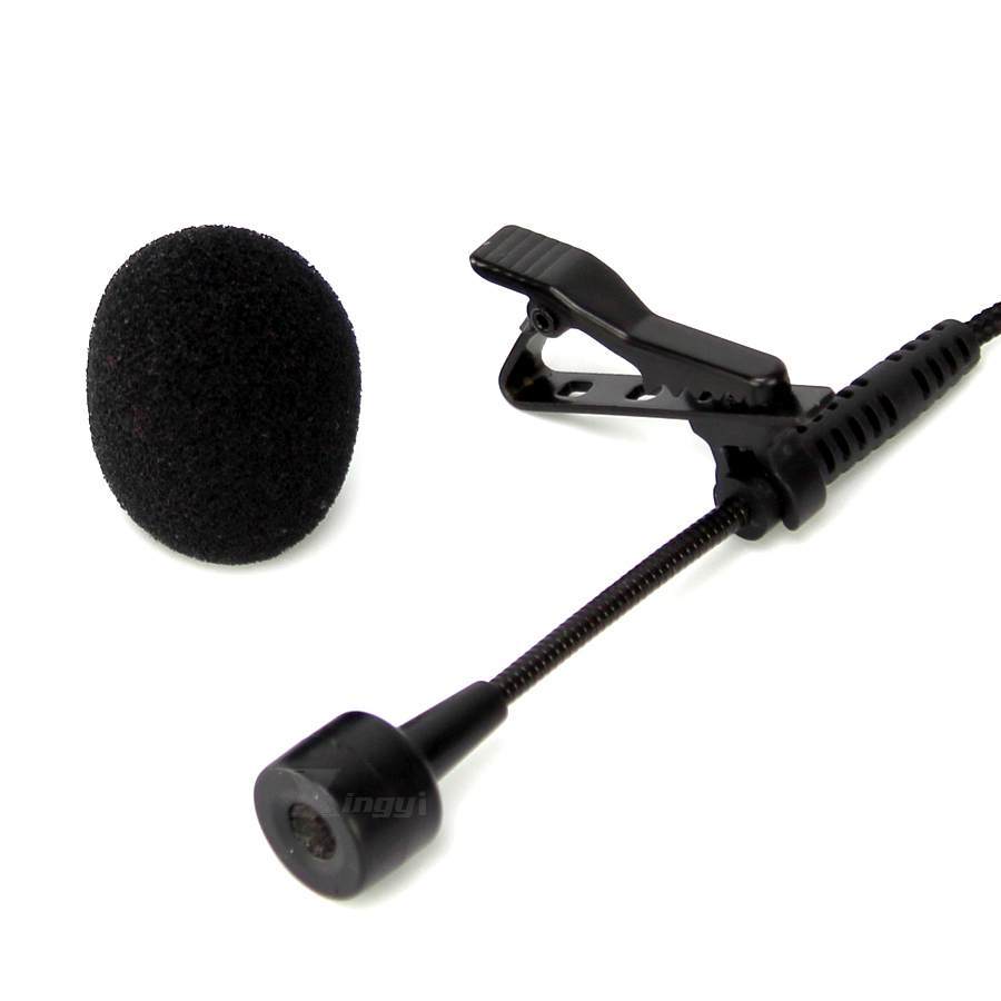 Жичен Вратоврска Клип На Lapel Микрофон 3,5 мм Џек Кондензаторот Lavalier Микрофон За PC Компјутер Безжична Bodypack Зборува Говорот Предавања