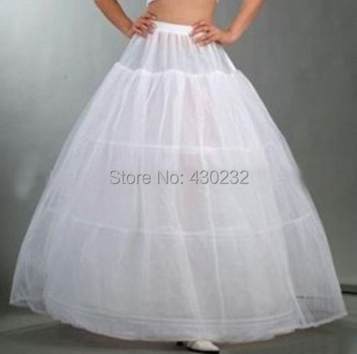 2017 Vestido Де Noiva Топла Продажба 2 Layer 3 Обрачот Еластичен Појас Свадба Булчински Gown Drawstring Фустан Petticoat