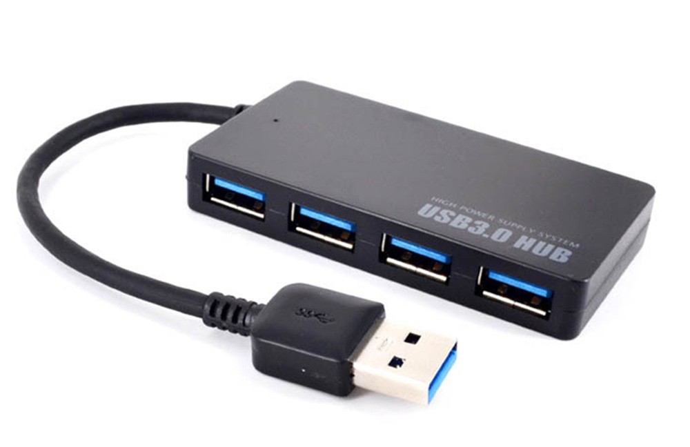 USB 3.0 ЦЕНТАР Линија машина од 1 до 4 интерфејс USB хаб со Голема брзина интерфејс 3 Порт USB3.0 за Windows XP/Vista/7/8/10 MAC