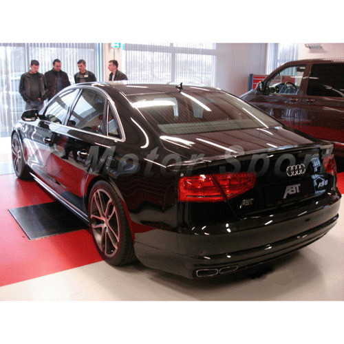 Автомобил Додатоци Карбонски Влакна ABT Стил Багажникот Спојлер Одговара За 2010-2012 Година Audi A8 Задниот Спојлер