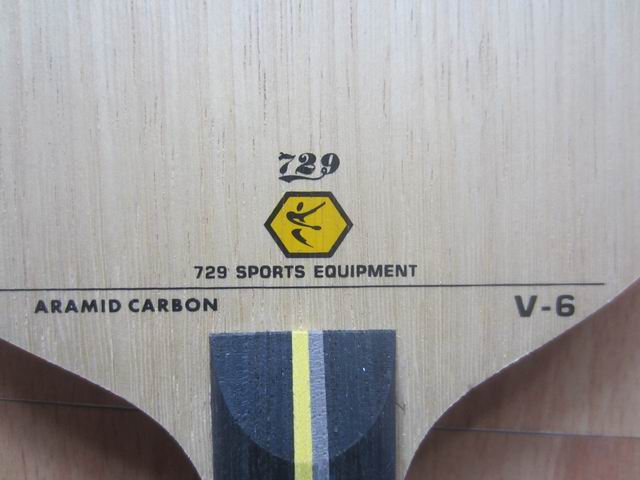 оригиналниот 729 V-6 тенис на маса сечилото табела тениски рекети јаглерод сечилото рекети спортски брз напад