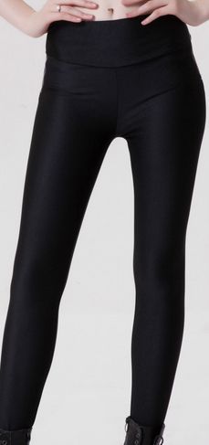 2018 Висока Половината Бонбони Бои Солидна Leggings женски Панталони Мода Еластична Strtched Yogo Фитнес Leggings