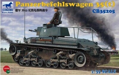 BRONCO 1/35 Panzerbefehlswagen 35(t) Резервоарот БРАТЧЕ CB35205
