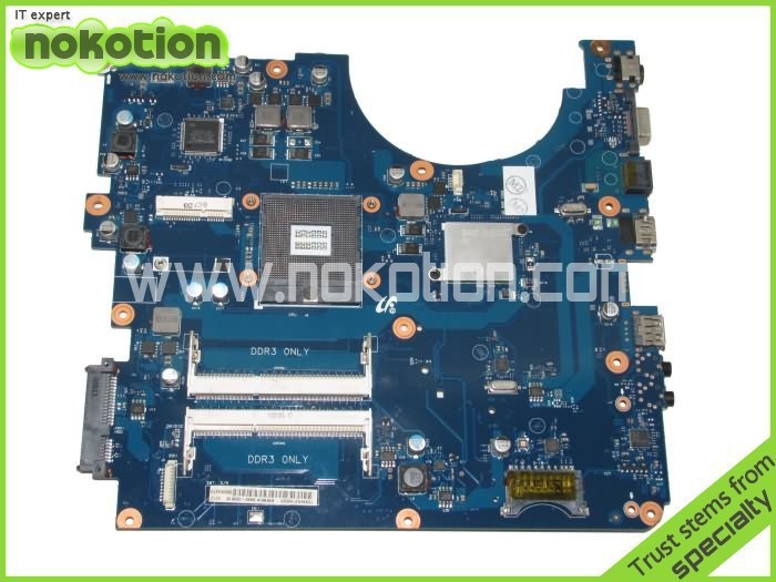 NOKOTION Лаптоп Плоча за Samsung R540 Intel HM55 DDR2 BA92-06381A Плоча Целосно Тестирани