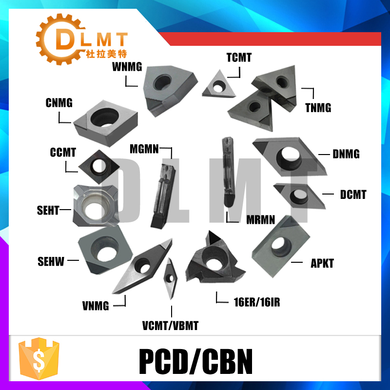 PCD CBN SEHT1204 SEHW1204 PCD CBN Внесува 2 ПАРЧИЊА CNC Внесува Погоден За Струг Алатки За вклучување