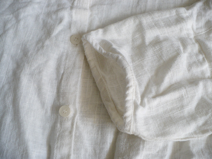 Пролет лето Жените чиста боја лабава лен јакна риза Кратки ракави секојдневен блузи, за жени бела,природни