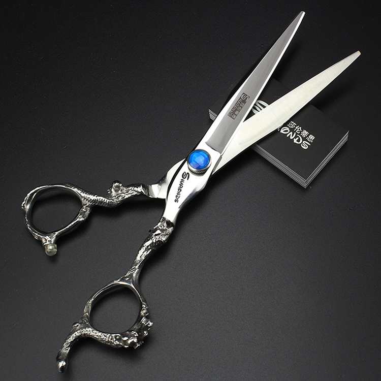 7 инчен shears професионални фризерски ножици коса за сечење берберот производи за фризер за barbershop бесплатен превозот