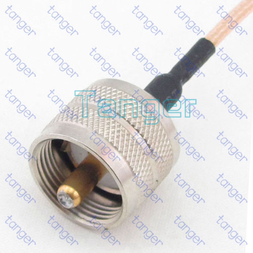 Топла UHF машки PL259 PL-259 за да RP-SMA машки директно конектор со 20cm 8 8in RG316 RG-316 Коаксијален АНТЕНСКИ Pigtail кабел висок квалитет
