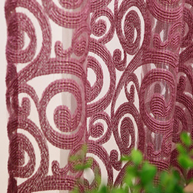Сива завеси домови сива завеси подготвени направи завеси Ткаенина за tulle пурпурна завеса windows дневна соба wp051C