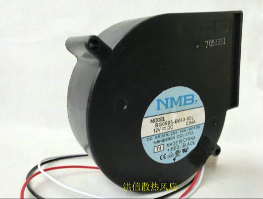 Оригиналниот NMB 9733 BG0903-B043-00L DC12V 0.84 3 линија турбина компресор топлина дисипација фан