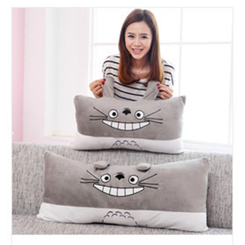 65*33cm Totoro еден седиште перница,кадифен играчки, кукли chinchillas од страна на Една перница роденденски подарок