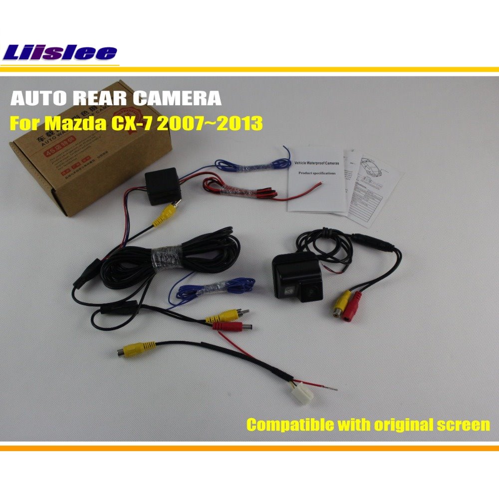 Liislee Автомобил Rear View Camera / Назад Нагоре Обратна Камера во Собата За Mazda CX-7 CX7 CX 7 2007~2013 / РКА & Оригинални
