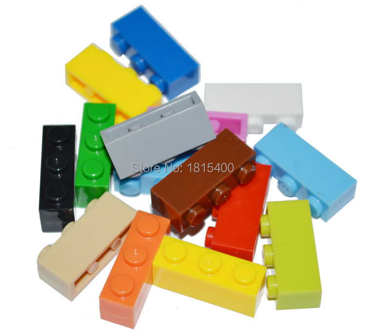100pcs/лот 1*3 Деца DIY Играчки, Пластични Монтажа Тули Градежни Блокови Осветлуваат Играчки Gfits Компатибилен Со Лего