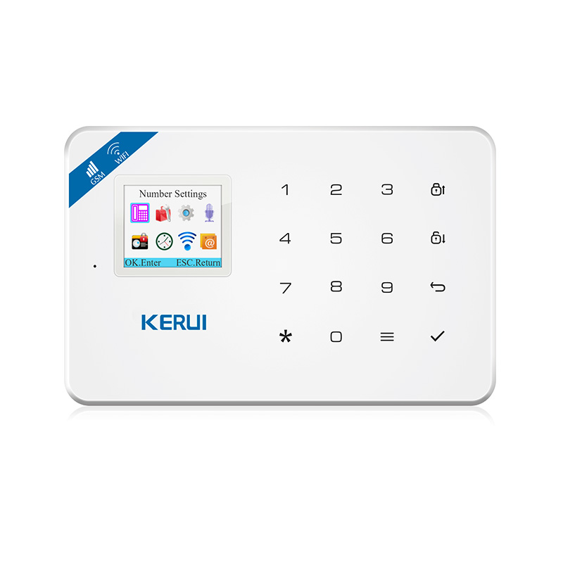 KERUI W18 Control Panel WIFI GSM SMS Дома Burglar Безбедност Аларм Систем