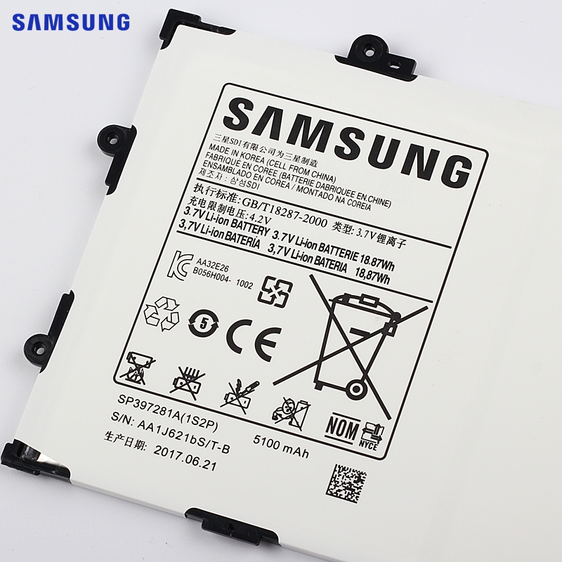 SAMSUNG Оригинални Таблета Батеријата SP397281A За Samsung Galaxy Tab 7.7 P6800 P6810 i815 Вистински Автентични Замена на Батерии