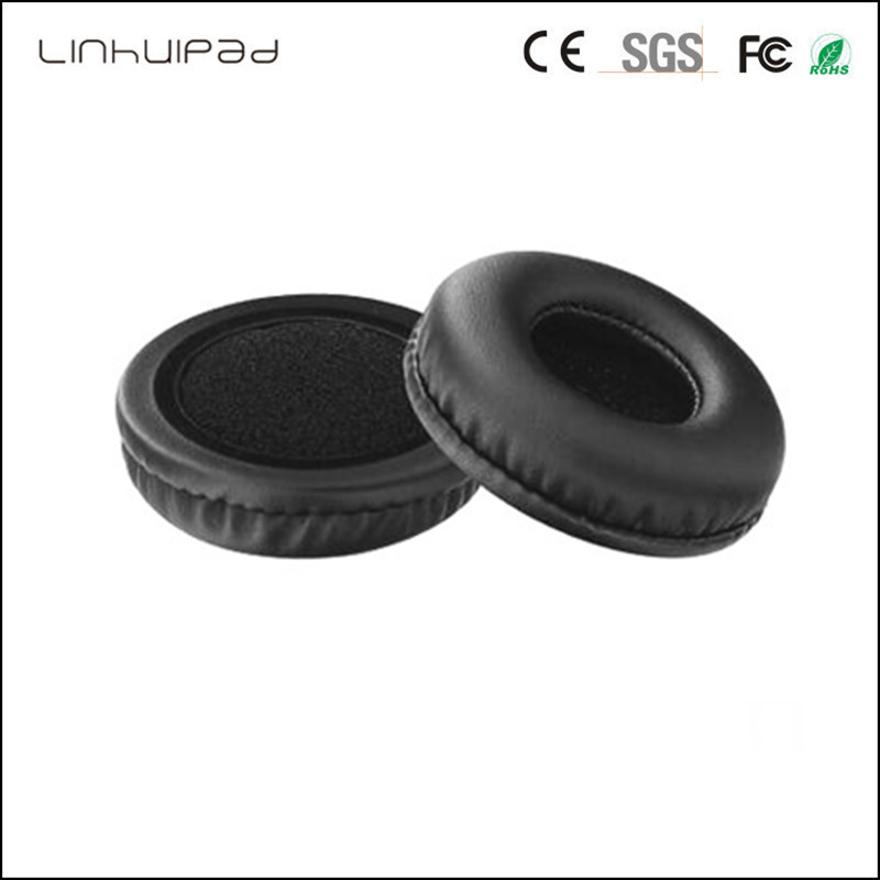 Linhuipad V700DJ слушалки Кожа Earpads перници 90mm, 1 пар / многу , за MDR-V700DJ ,V500DJ, Сингапур Пост