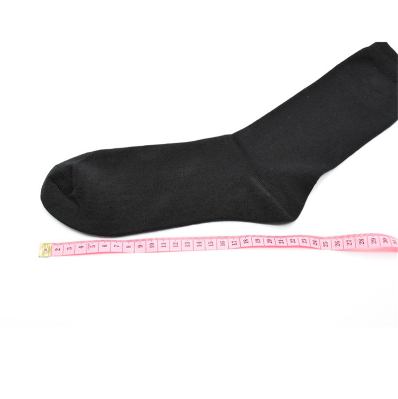 Fcare 10PCS=5 парови долга нога црна 40, 41, 42, 43 памук sokken calcetines hombre meias masculino бизнис чорапи