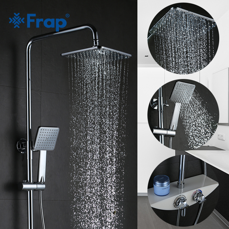 FRAP ѕид монтирани бања Thermostatic Чешми бања туш тапа миксер допрете водопад ладно&топла миксер туш чешми FLD1196