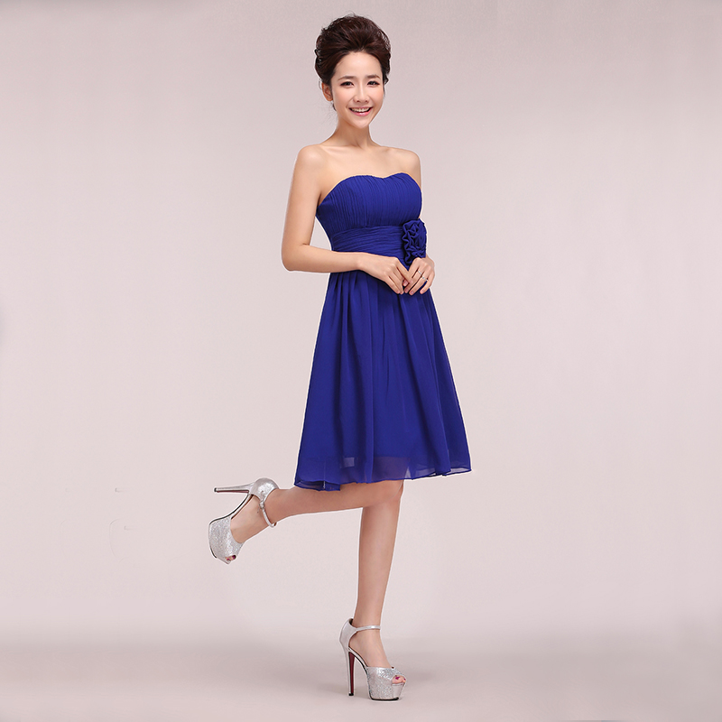 DongCMY 2017 нов краток завој плус големина Партија пром фустан