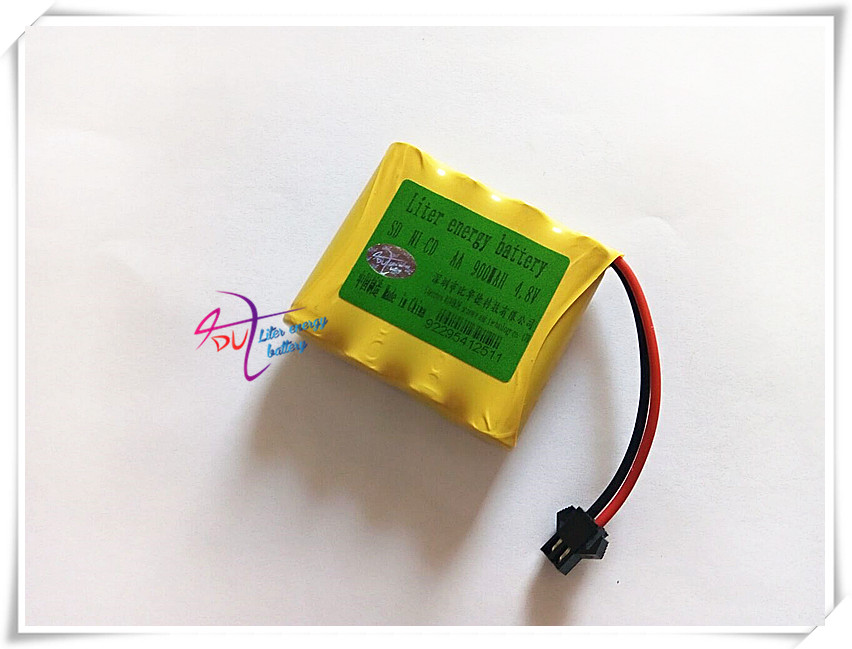 4.8 V 900mAh Литар енергија на батеријата NI-CD Далечински Управувач Играчки, Електрични играчка за безбедност објекти