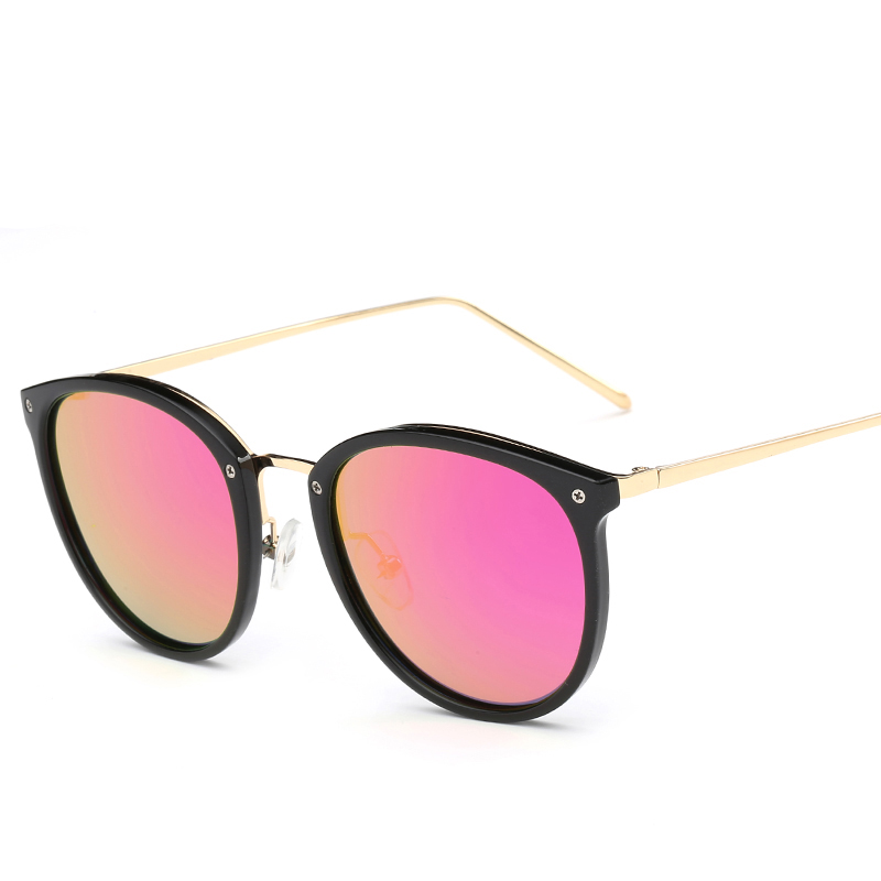 DANKEYISI Поларизирана Мода очила за сонце Жените Бренд Дизајнер Круг Жените очила за сонце Ретро Луксузни Polaroid очила