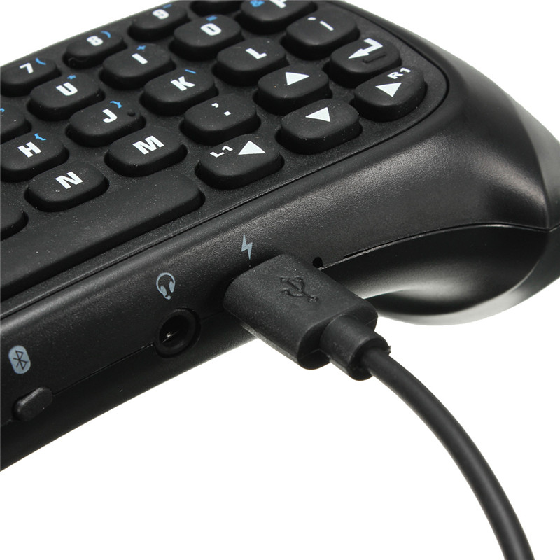 Безжична Bluetooth Тастатура Додаток Адаптер за Sony PS4 Контролер Акции разговор Мини Тастатурата за PlayStation 4 Стр