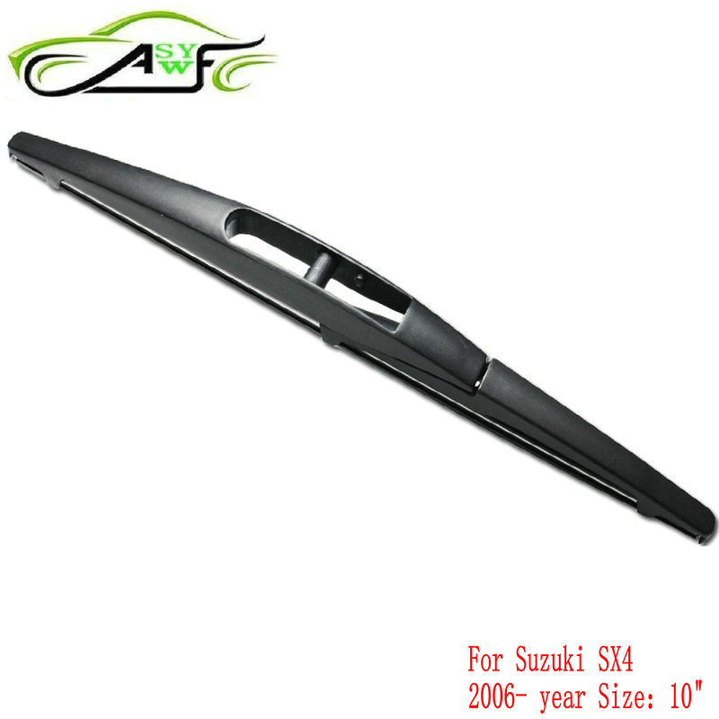 Автомобилот задни wiper ножеви За Suzuki SX4 ( од 2006 година па наваму ) 10 Мека Гума Шофершајбната Wiper Сечилото