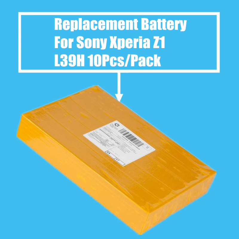 Нови Пристигнување 10Pcs/Пакет за Замена на Батеријата 3000mah за Sony Xperia Z1 L39H L39T L39U C6902 C6903 C6906 Висок