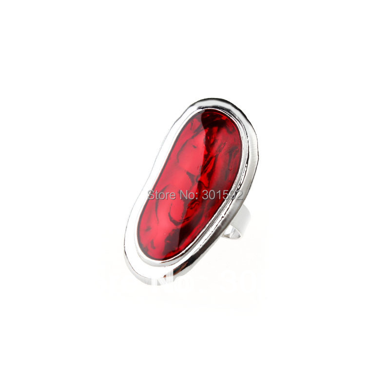 Висок Квалитет на Алуминиум Глеѓ Прст прстени легура прстен Мода Накит трговија на Големо J35