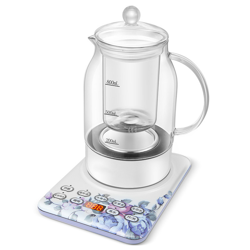 Електричен котел Мулти-функција варени teapot чај вода стакло минијатурни здравје тенџере целосно автоматски Безбедност