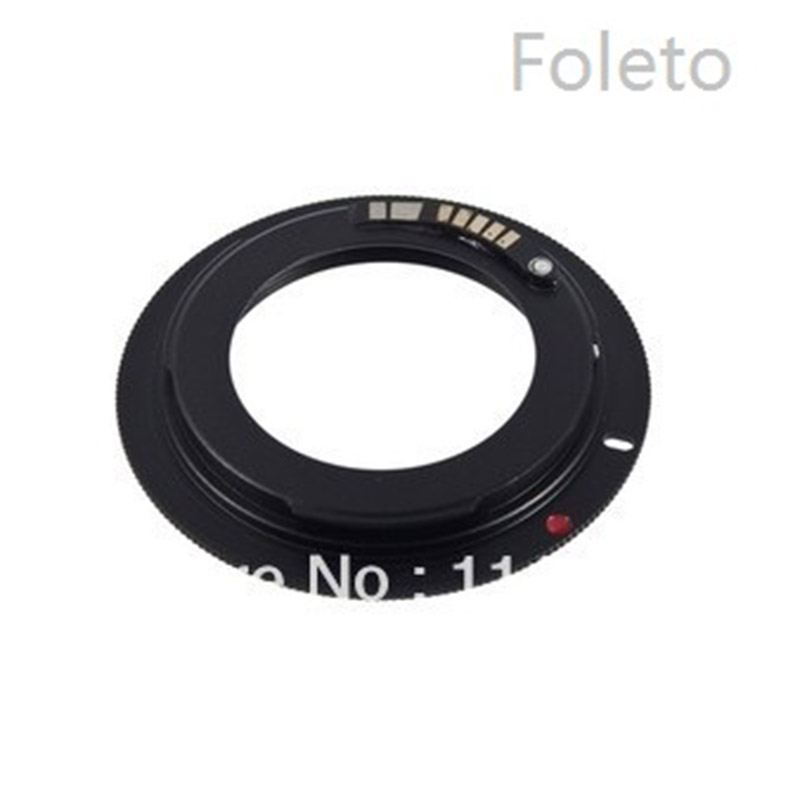 Foleto БОЛЕСТ Камера M42 E Црна БОЛЕСТ Потврди Планината Адаптер За M42 Објективот на За Canon EOS EF Камера EOS 5D /