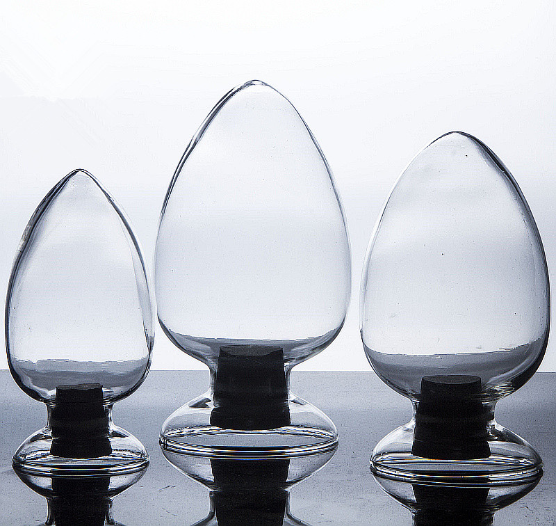 125ml Лабораторија стаклени шишиња конусна семе шишиња Стаклени ампули