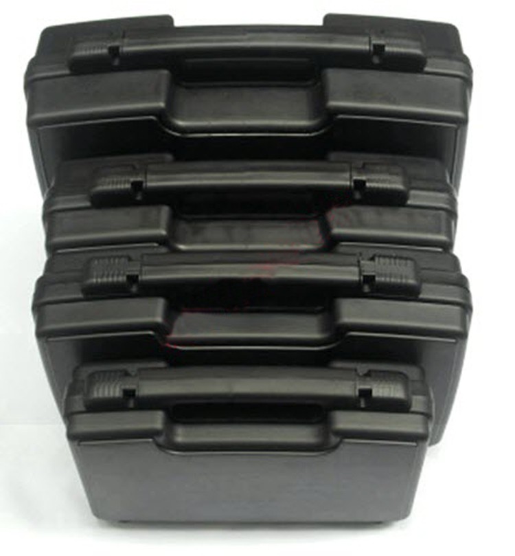 Пластични Алатка случај куфер лента со алатки отпорност водоотпорен безбедност случај опрема камера случајот со пред-намалување