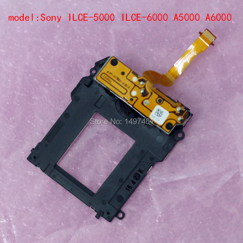 Нови Shutter група со нож завеса поправка делови За Sony ILCE-5000 ILCE-6000 A5000 A6000 камера