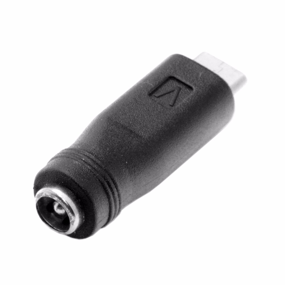 2 парчиња/многу USB 3.1 Тип C USB-C до ВАШИНГТОН 5.5 2.1 mm Моќ Џек Продолжување Полнење Адаптер Приклучок Адаптер за