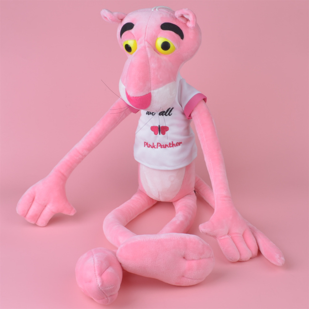 75см Розова Panter Кадифен Играчки, Леопард Бебе Детска Кукла Подарок промет на големо со Бесплатен Превозот