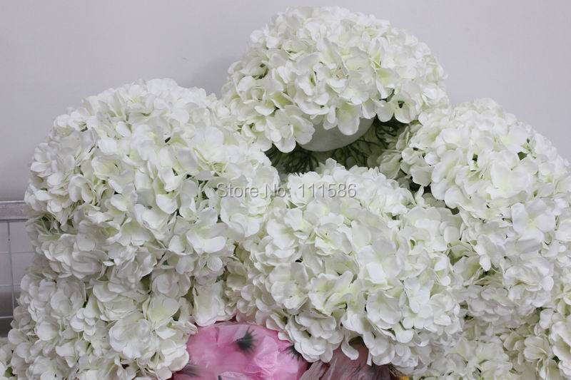 СРН -10pcs/многу свадба декоративни цвеќиња патот води вештачки свадба маса централен цвет топка декорација
