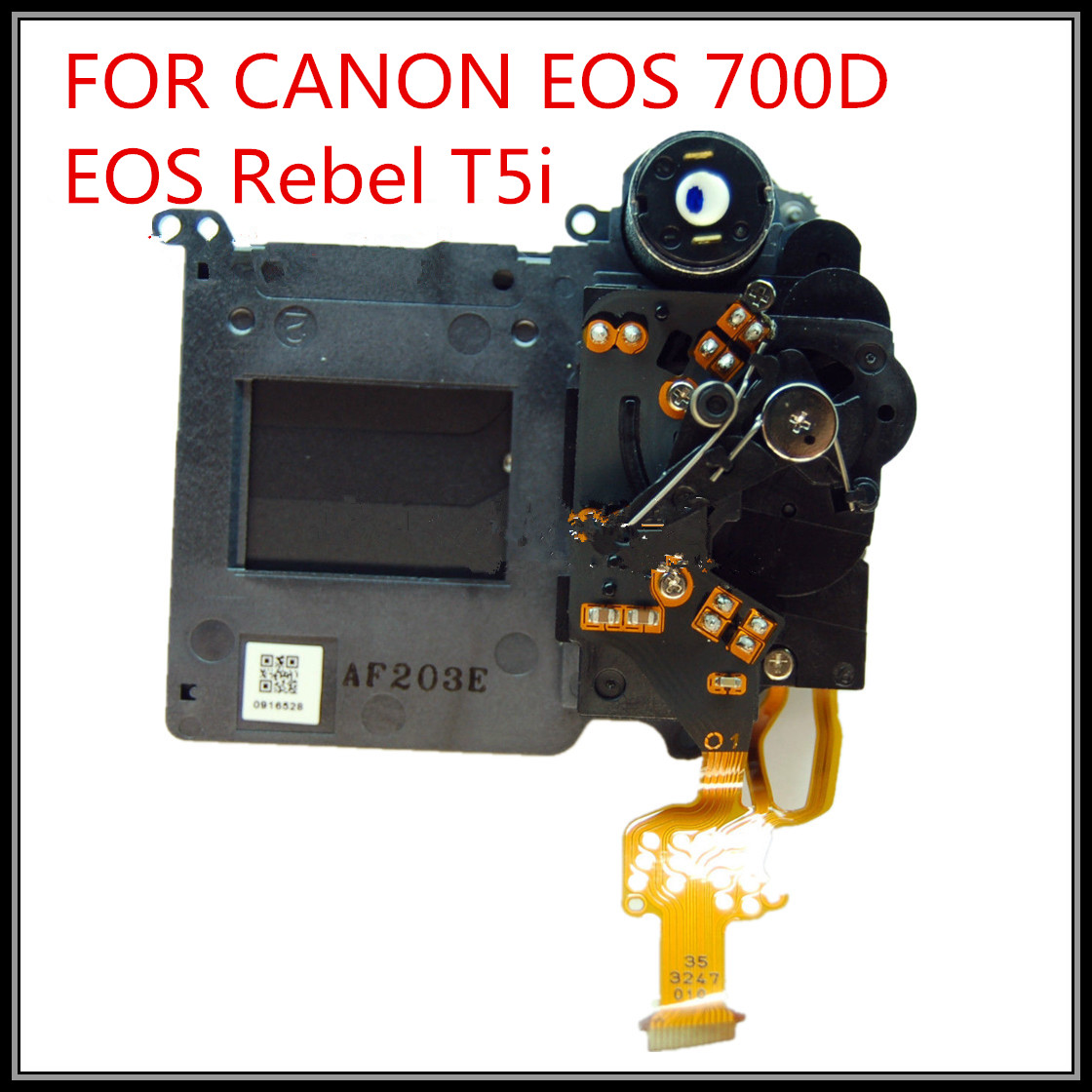 Оригиналниот Shutter Собранието Група за Canon EOS 700D / Бунтовнички T5i /Бакнеж X7i Дигитална Камера Поправка Дел