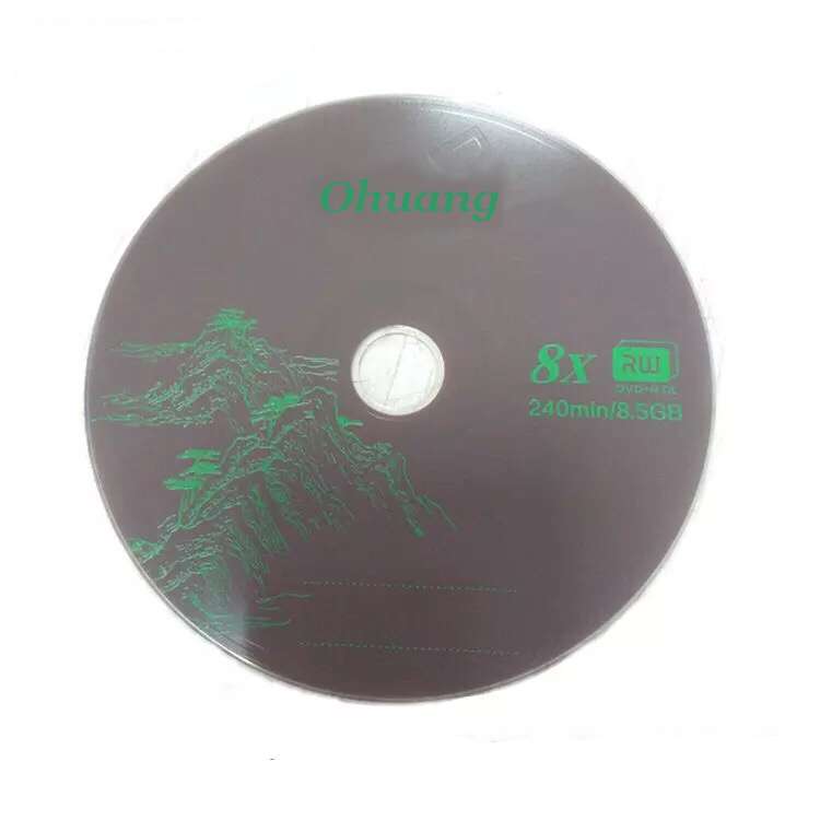 Трговија на големо 50 дискови Автентични Одделение А 8x 8.5 gb Планина Печатени DVD+R DL Диск