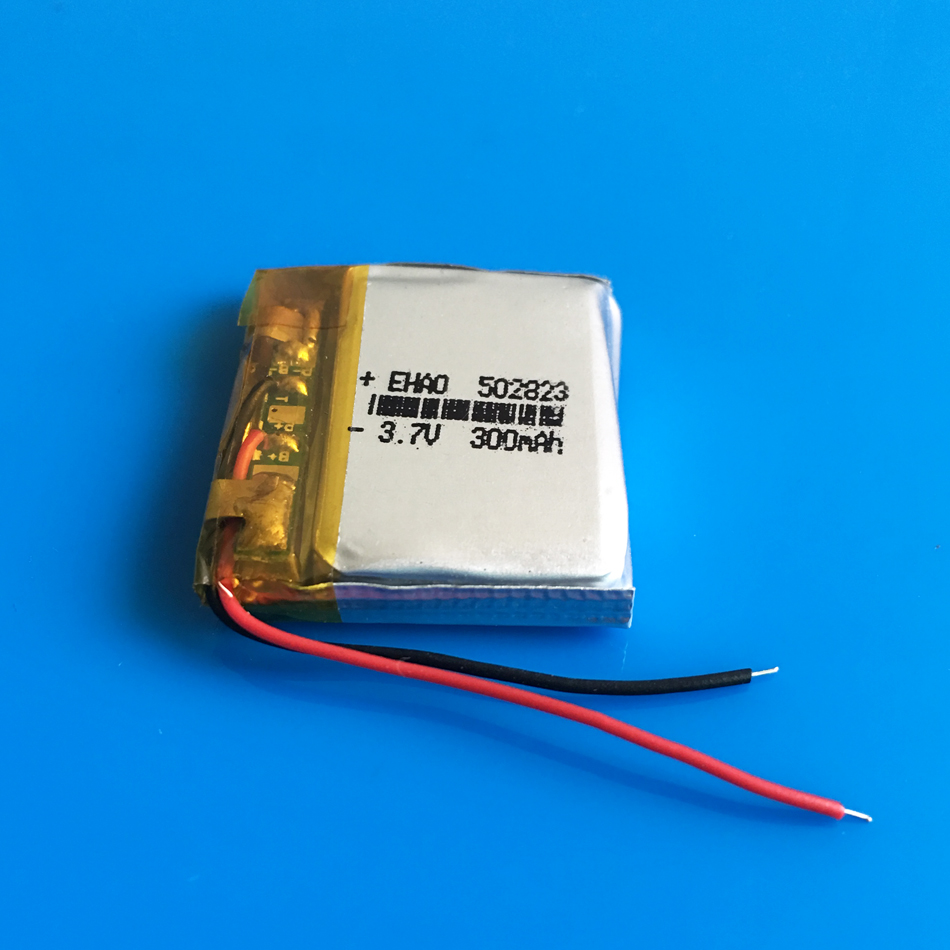 3.7 V 300mAh литиум Полимер Lipo јонска батерија полнење 502823 прилагодено трговија на големо за MP3 SMART WATCH bluetooth