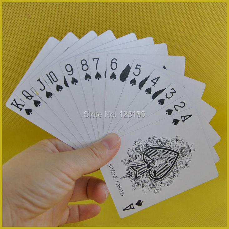 PC-50 Casino Royale, Хартија, Карти за Играње, 63*88MM, 2decks/многу, Бесплатен Превозот