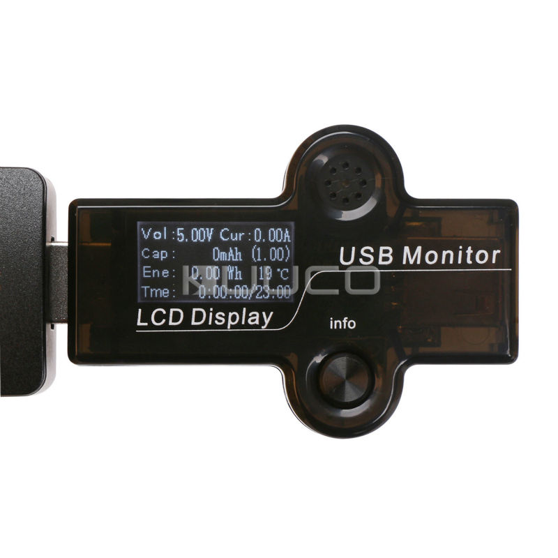 USB Тестер 5in1 Мултифункционален Voltmeter/Ammeter/Капацитет Метар/Енергија Метар/Температура Метар/Трчање Време го
