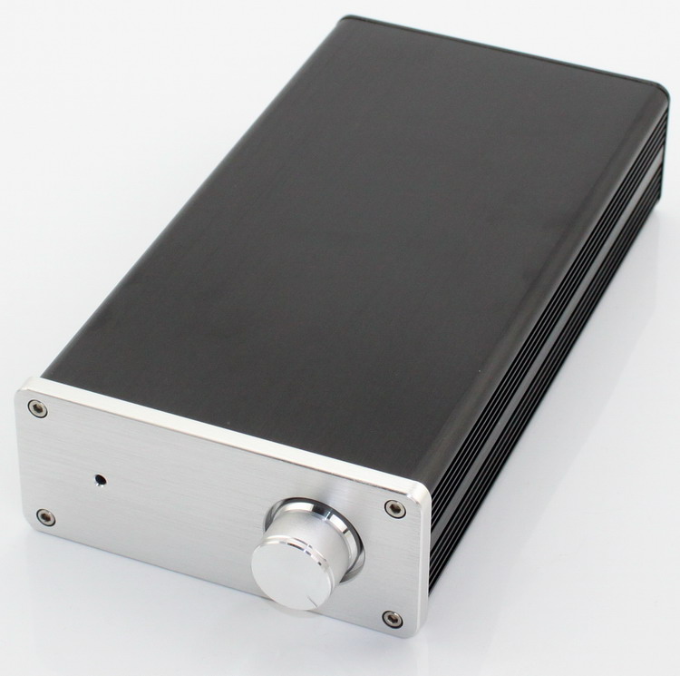 WA110 алуминиум amp шасија /home аудио засилувач случај (големина 208*116*50MM)