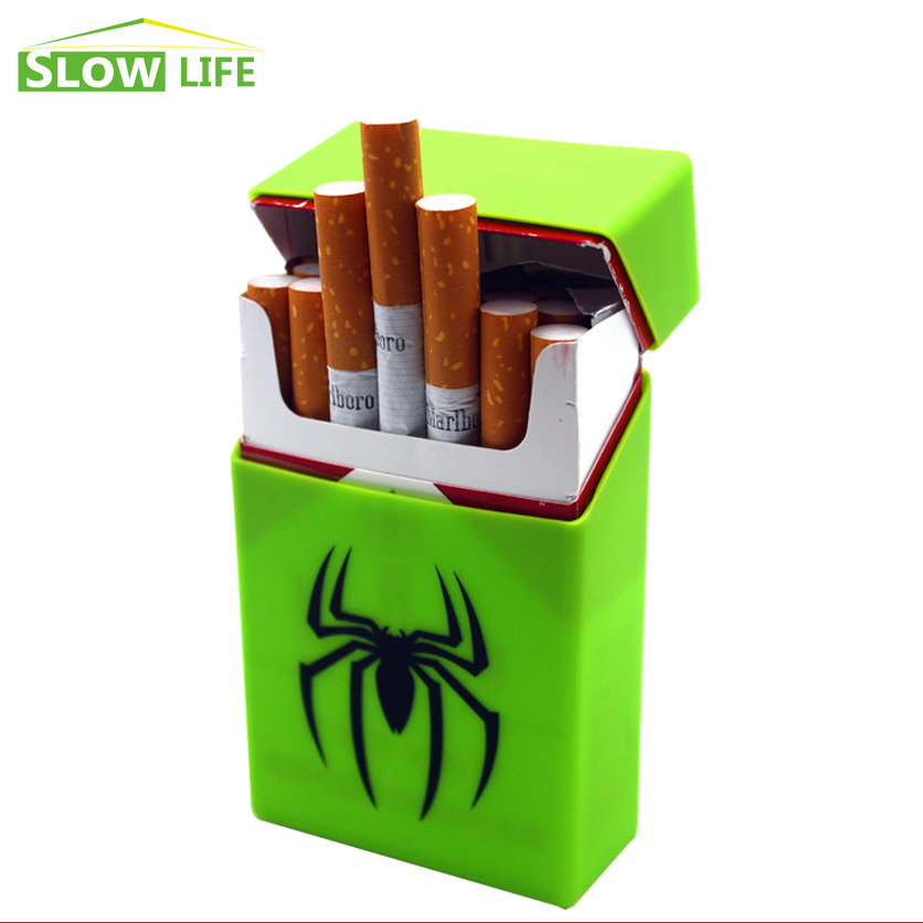 Кул Ѕвезда Силикони Цигара Случај Нова Кутија Цигари Пушењето Додатоци 20 Цигари Случај Покрие Мода Цигара Кутија Ракав
