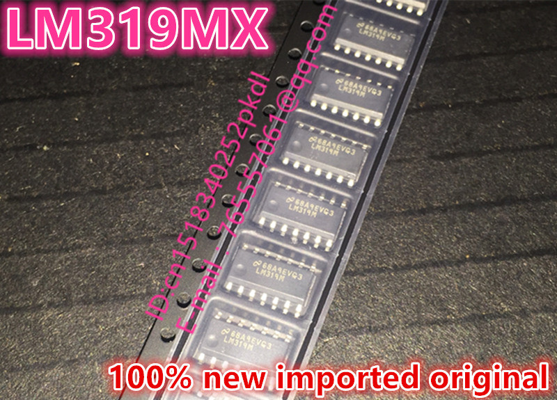+ нов увезени оригинални LM319MX LM319M СОП-14 линеарна comparator чип