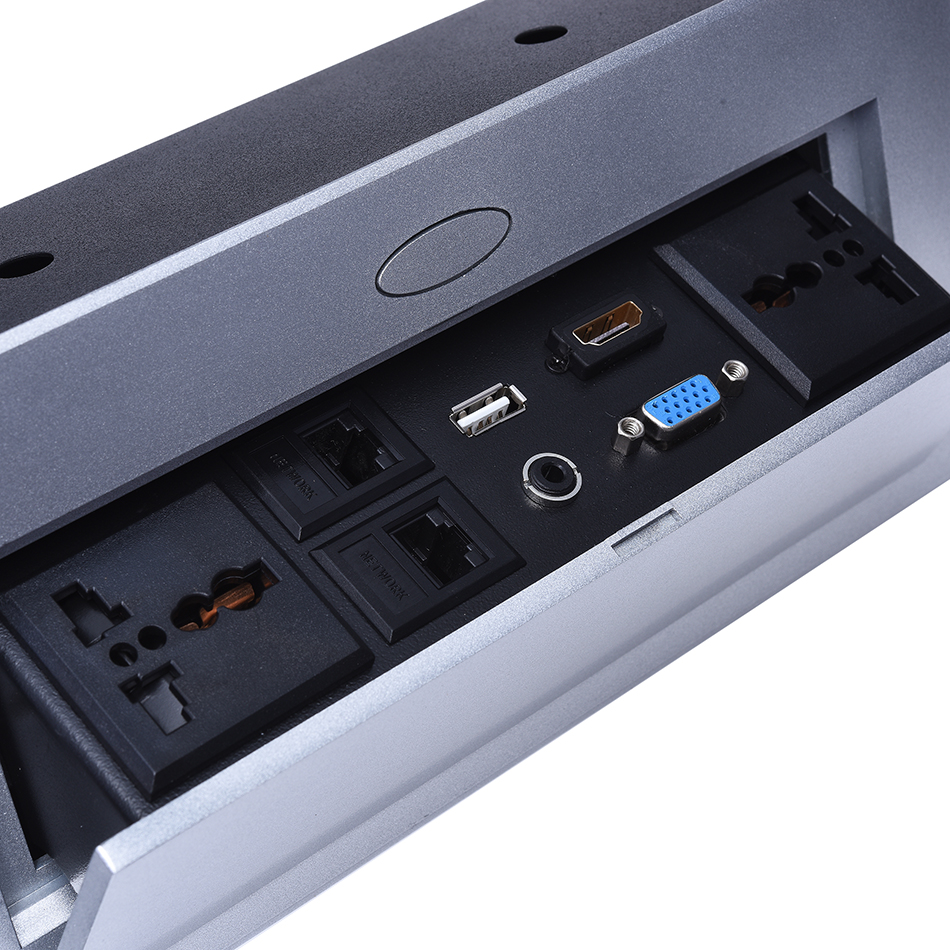 НОВИ ЕУ plug Десктоп штекер/скриени рачна ротација/Мобилни полнење полнење преку USB десктоп штекер /Може да избере функција