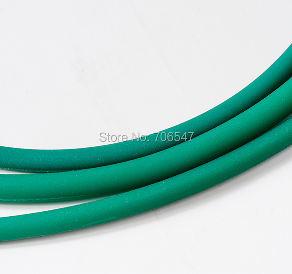 Бесплатен Превозот 10meters дијаметар 8мм зелена СТП круг појас Индустриски синхрони појас возење појас подвижна лента