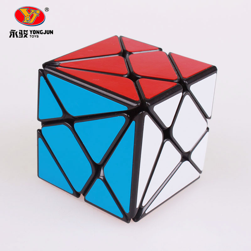 YongJun YJ Оска 3x3x3 Магија Брзина Коцка Промена Нередовно Jinggang Професионални Загатка Stiker Cubo Magico Играчки