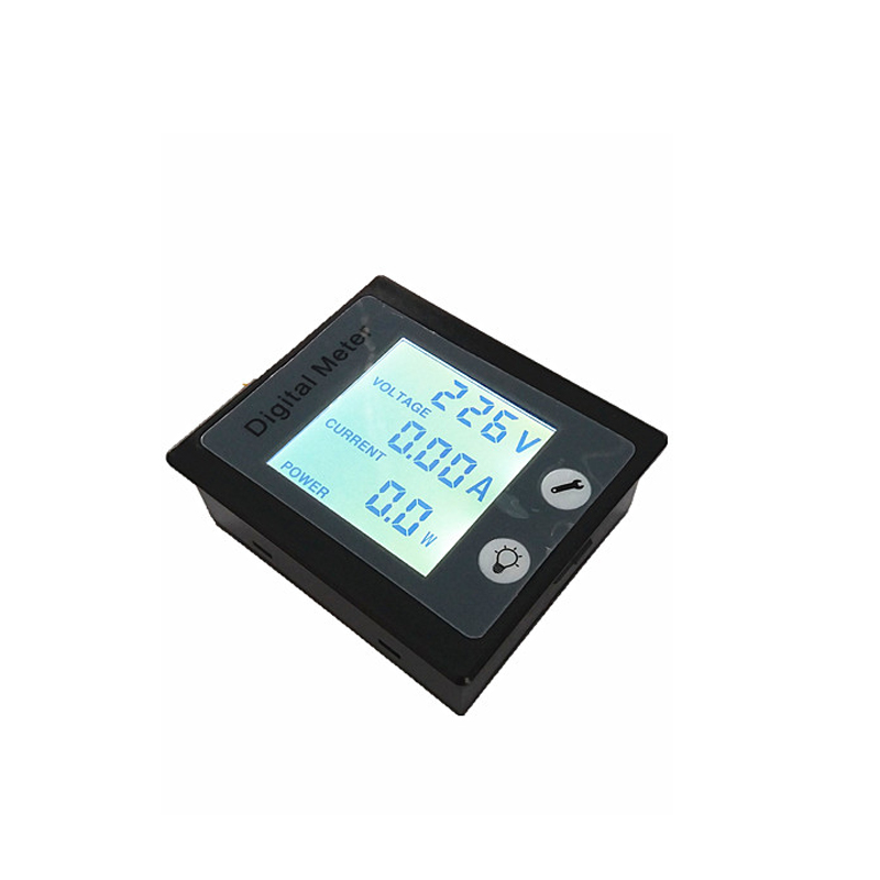 Нови AC 80-260V 10A AC Ammeter Voltmeter Моќност / Енергија Метар Мерач Voltimetro Amperimetro со STN LCD заднинско Осветлување