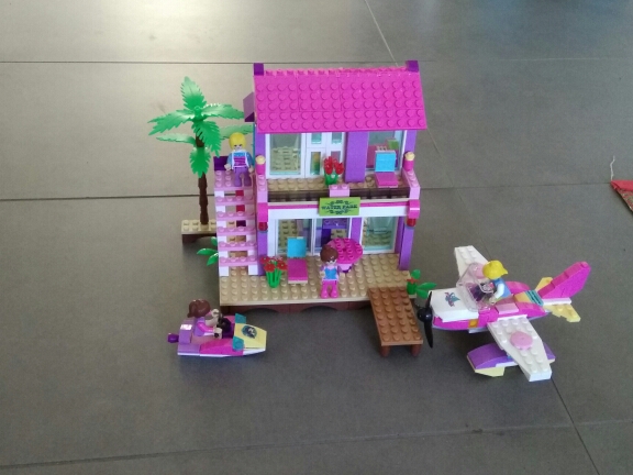 Девојки Образовни Градежни Блокови Играчки За Деца Детска Подароци Брод Авион Куќа Пријатели Компатибилен Со Legoe пад